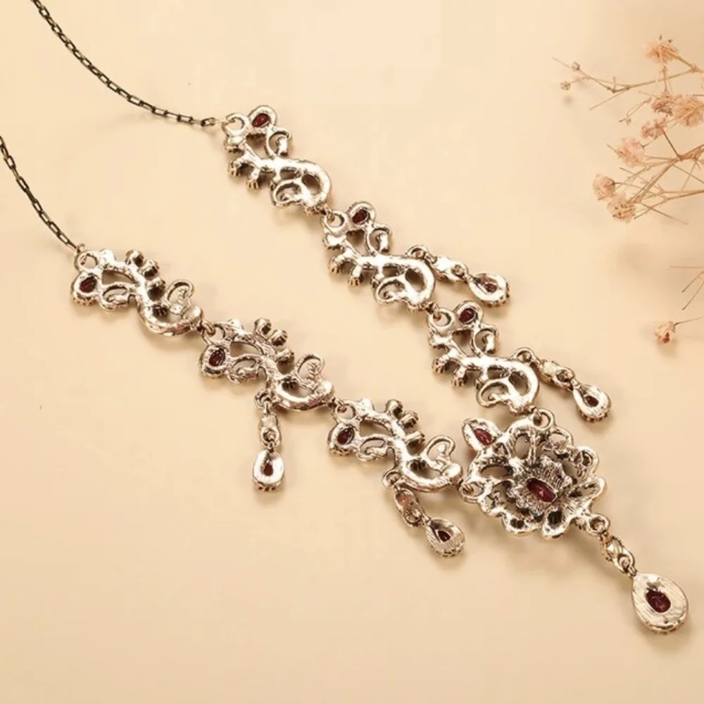 Turkish Vintage LookingPendant NecklaceJewelry forWomen,NEW,Wedding HandmadeGift - Picture 6 of 7